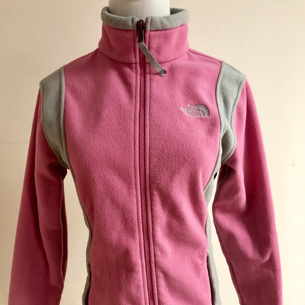North face pink jacket